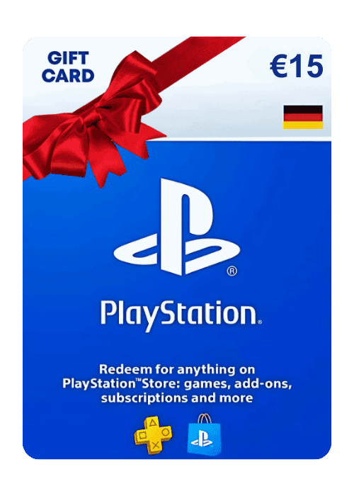 PlayStation Store 15 EUR Gift Card (Germany) - Digital Code for PSN