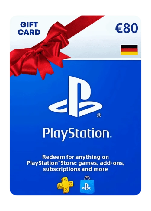 PlayStation Store 80 EUR Gift Card (Germany) - Digital Code for PSN